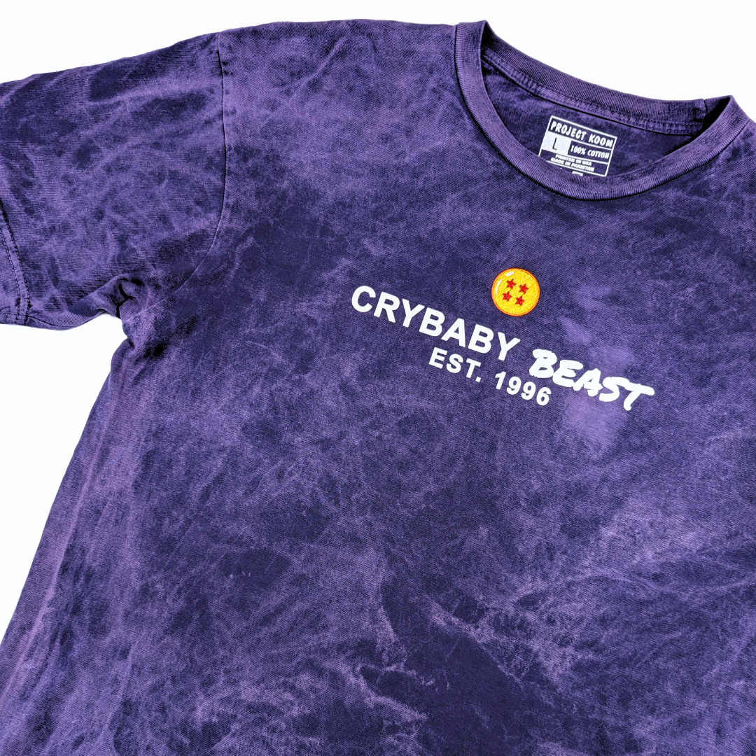 CRYBABY BEAST - Tee Vintage Cloud Purple