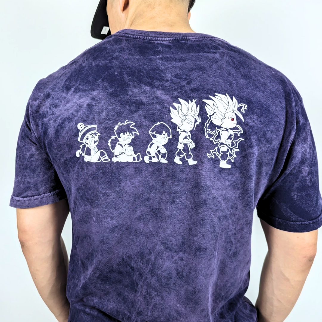 CRYBABY BEAST - Tee Vintage Cloud Purple