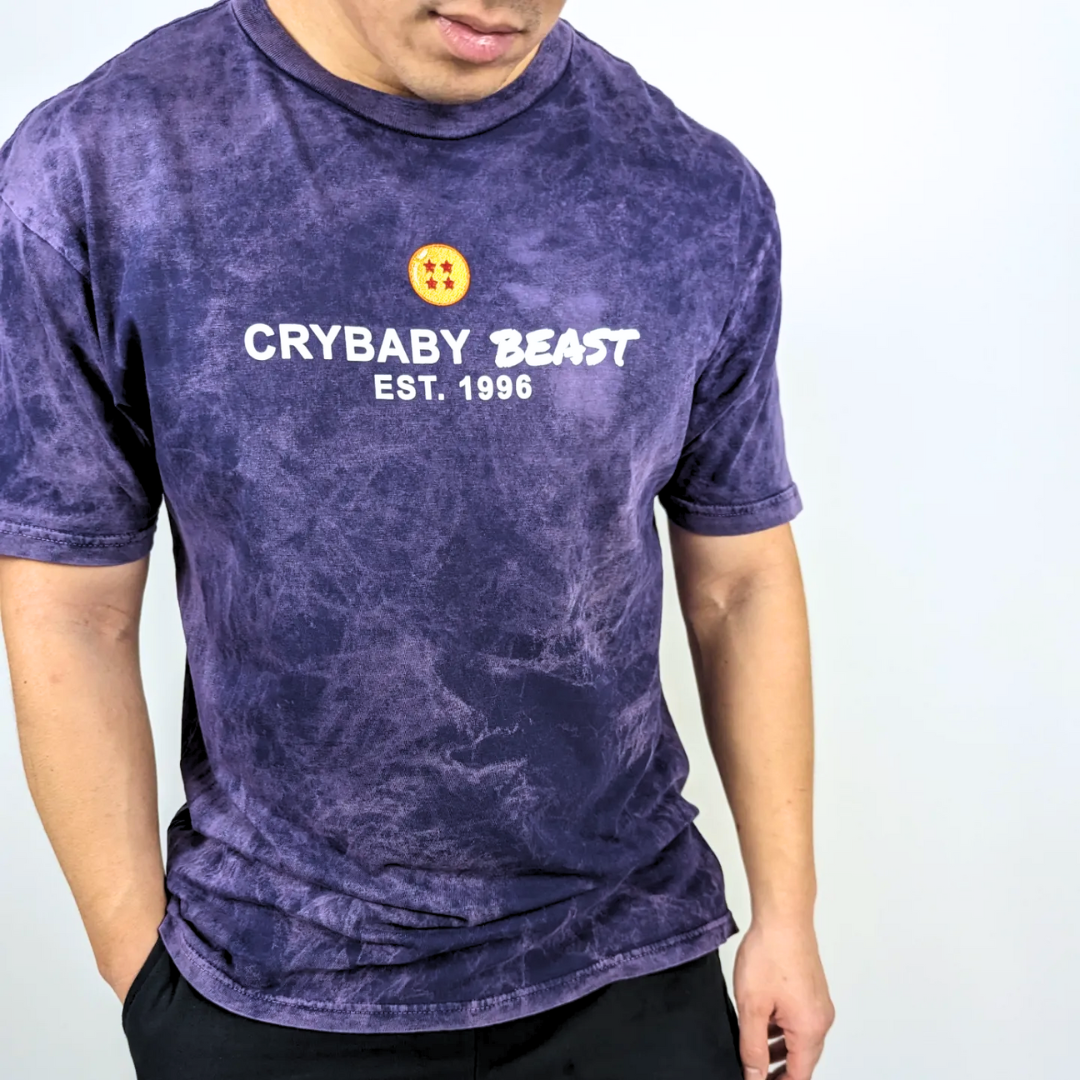 CRYBABY BEAST - Tee Vintage Cloud Purple