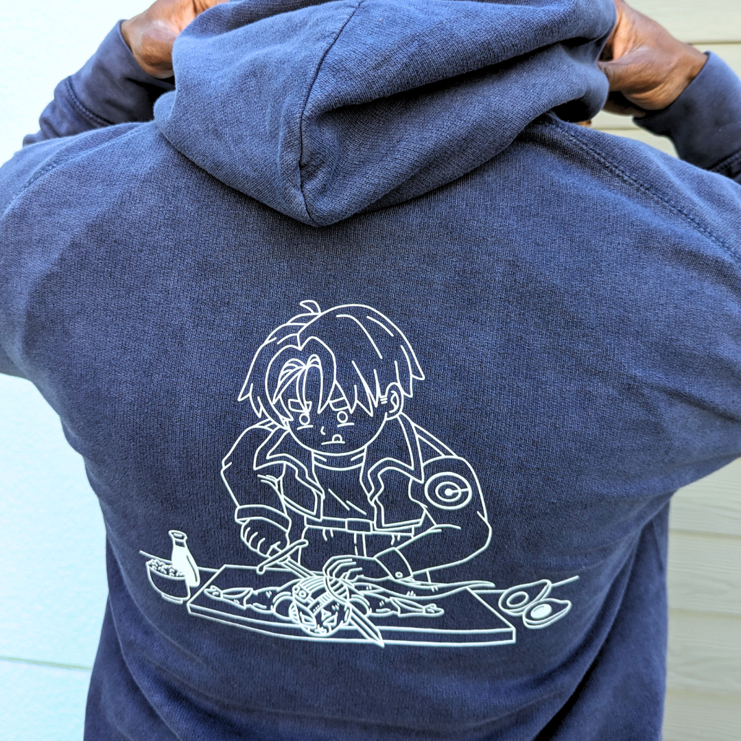 A-COLD-ROLL - Hoodie Vintage Denim