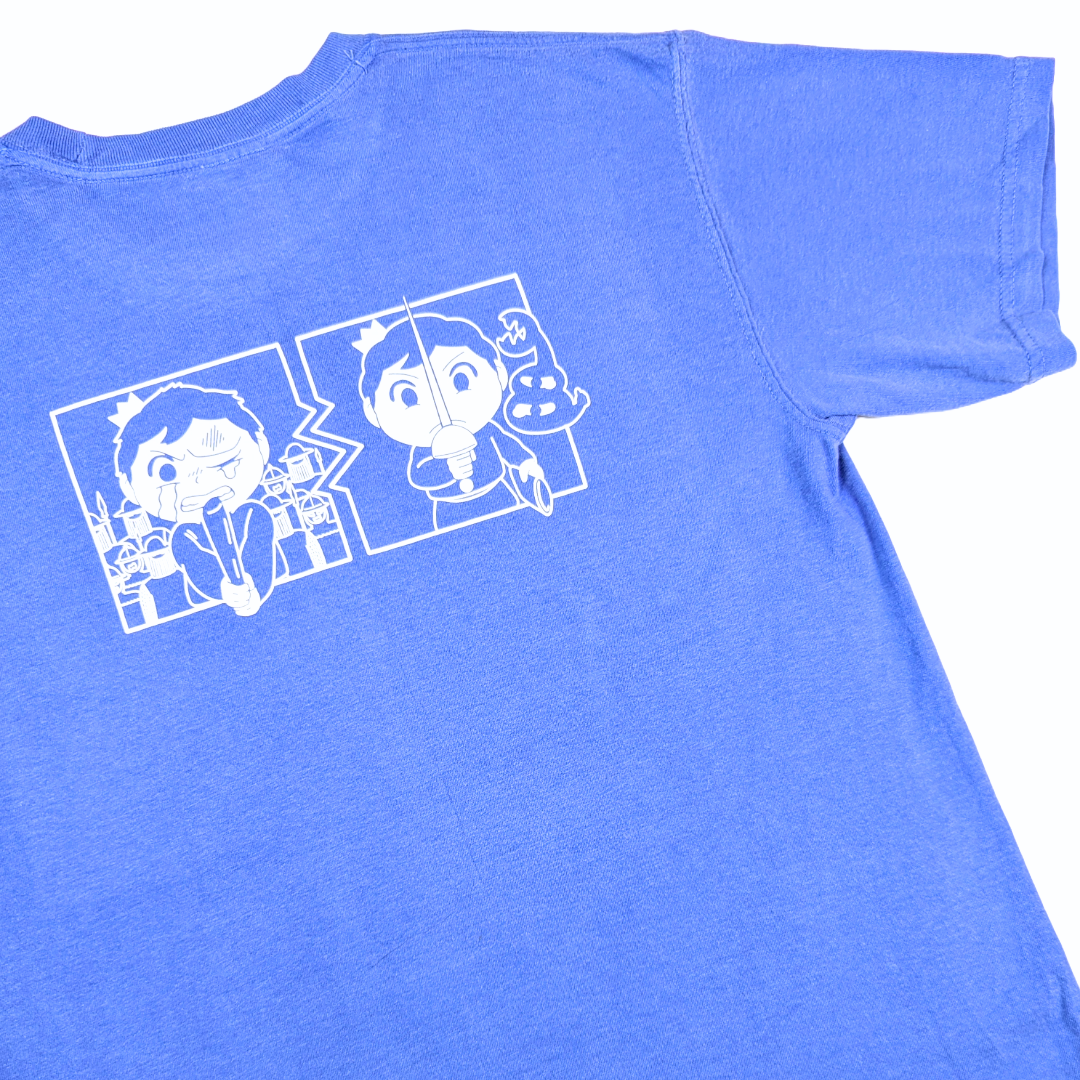CRYBABY KING - Tee Flo Blue