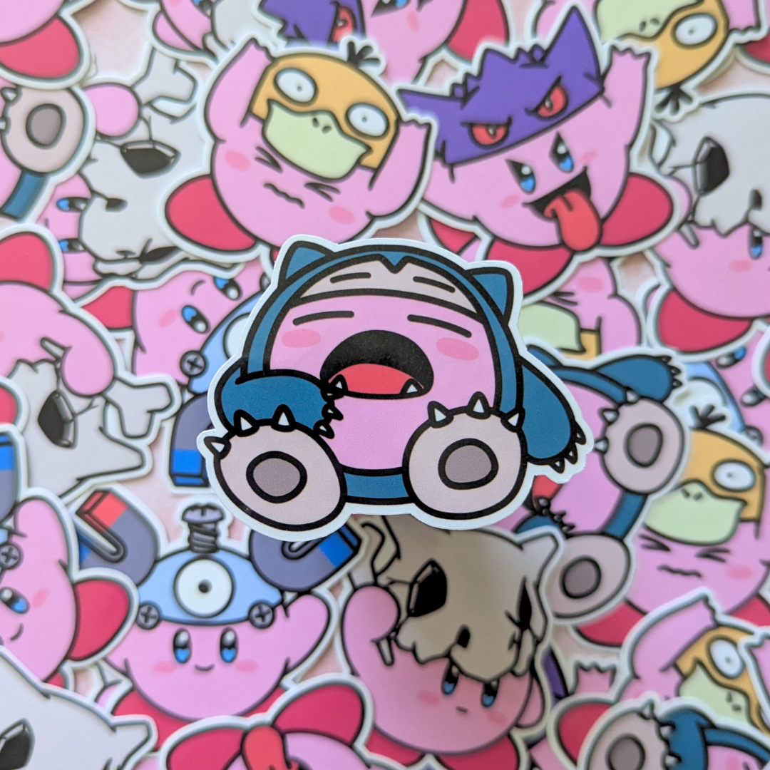 Snorby Vinyl Die Cut Sticker