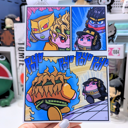Poyo's Bizarre Adventure Art Print