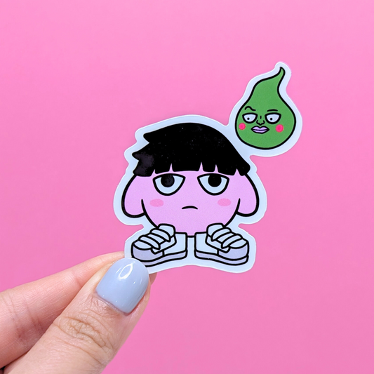 Kirb Psycho Vinyl Die Cut Sticker