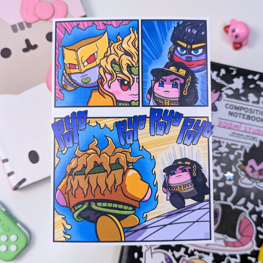 Poyo's Bizarre Adventure Art Print
