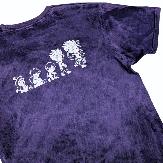 CRYBABY BEAST - Tee Vintage Cloud Purple