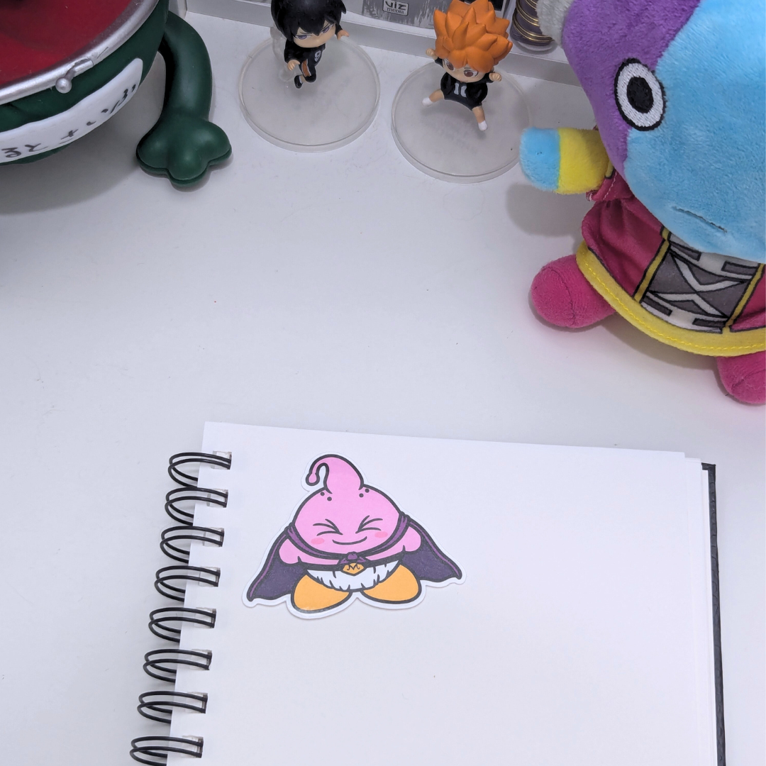Majin Kirbuu Vinyl Die Cut Sticker
