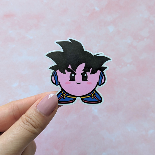 Son Gokirby Vinyl Die Cut Sticker