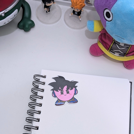 Son Gokirby Vinyl Die Cut Sticker