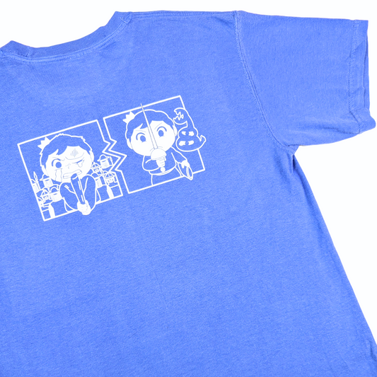 CRYBABY KING - Tee Flo Blue